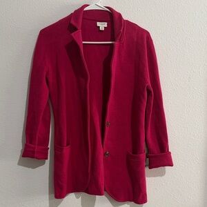 J. Crew Women's Fushia Blazer
